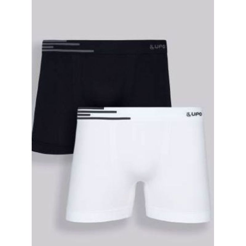 Boxer Lupo 436 C 2 Branco/Preto