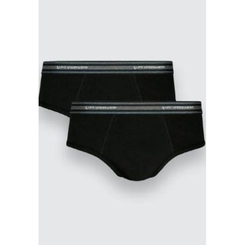 Cueca Lupo 524 C 2 Preto/Preto