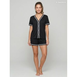 Pijama Sonhar Ref 502 Preto