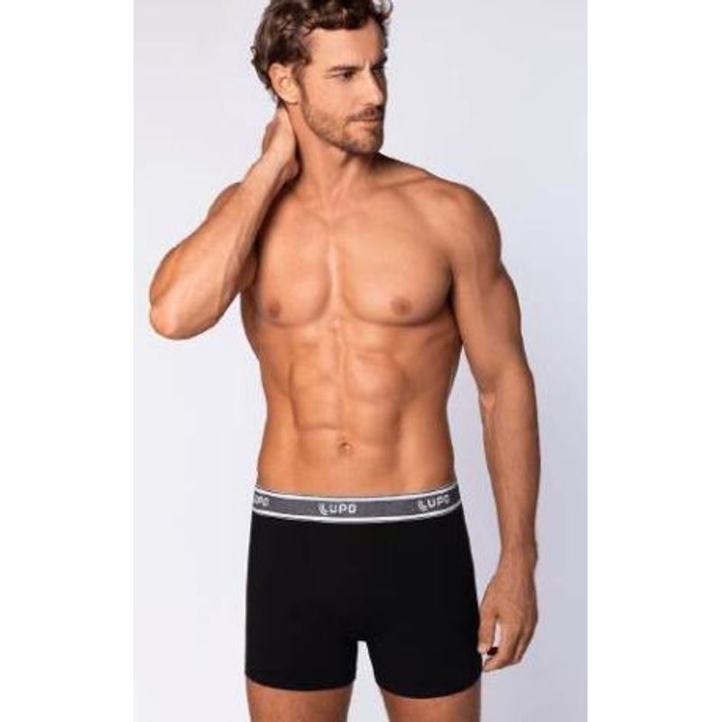Boxer Lupo 784 Preto - Imagem 5