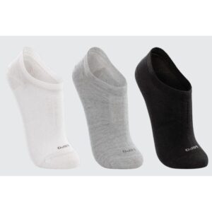 Meia Lupo 3270 Branco/Cinza/Preto