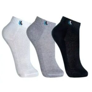 Meia Lupo 3225 Branco/Cinza/Preto