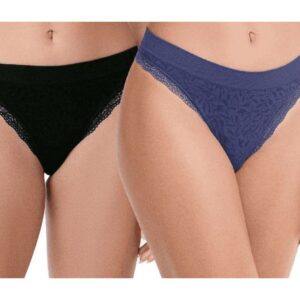 Kit C 2 Tanga Zee Rucci Zr0203034 Mirtilo/Preto